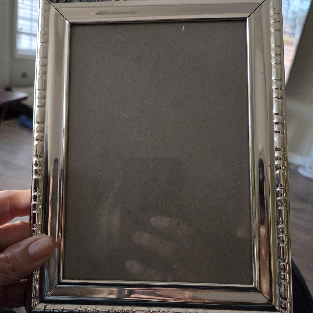 Silver Tone Picture Frame. - Picture 3 of 10